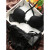 CEYESM品牌维多利亚内衣女日系性感蕾丝胸罩小胸聚拢调整型文胸套装美背 前扣黑色套装 32/70A