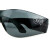代尔塔 DELTAPLUS 101118安全眼镜黑色太阳镜1副 防刮蹭防冲击 机械制造设备维护实验室