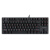 雷柏（Rapoo）V500PRO机械键盘黑青茶红轴台式笔记本电脑电竞游戏办公专用 【单色橙】104全键无冲5种灯效-橙光 黑轴