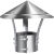 不锈钢烟囱防雨帽排烟帽排气管道室外烟筒盖防风帽土灶壁炉烟管罩 201不锈钢特厚升级版防倒风型300mm