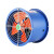 SF轴流风机220v强力管道式厨房专用工业通风机低噪声380V 22高速/220V管道式