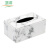 卫洋WYS-1463  皮质纸巾盒 白色大理石纹 桌面餐巾纸收纳盒酒店客房抽纸盒