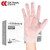 成楷科技 CKS-PE901B-L  一次性手套食品级 食品加工车间 加厚TPE手套 透明100只L码