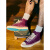 玩累了的孩子·复古篮球 50-60s帆布标配V底春夏高帮硫化帆布休闲鞋 8-42#紫色 39（等于运动鞋38.5码）