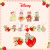 迪士尼（Disney）情人节草莓系列达菲坐姿挂件  毛绒玩具生日礼物送女友