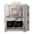 天颛 开放式机箱框架matx电脑机箱机架铝合金atx创意个性itx水冷机箱 ATX-38亮黑色 标配