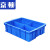 京顿JINGDUN 塑料周转箱五金工具零件盒分格箱元件分类箱收纳盒 大4格570*420*155mm