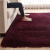 沙发前的地垫地毯卧室客厅满铺可爱房间床边毯茶几沙发榻榻米长方 酒红色短绒 1.4*2米