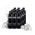 南美豹美国进口BLK黑色矿泉水含富里酸运动电解质黑水瓶装 BLK黑水樱桃味12瓶整箱 500ml