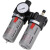 油水分离器过滤器空压机气压调节阀气动减压阀气源处理器二三联件 AW2000-02