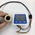 智能电子数显流量计显示表测温度流速流量一体 配1寸水流传感器 显示表+4分铜 传感器