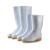 梓萤岔 白色靴劳保雨靴水鞋高筒防水防滑耐油耐酸碱厨房工作雨鞋 高筒（37cm） 35