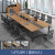简约会议桌椅多人大小型洽谈会议室长条桌子工作台办公室组合 1.6*0.8m(适合4人)