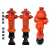 室外国标消火栓SS100/SS150/65-1.6新型加密地上栓地上式消防栓 普通无证60cm高不带弯头