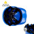 代尔塔(Deltaplus) ABS材质带荧光条反光条 工地工程绝缘安全帽电工防撞耐高温102018 蓝色