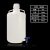 塑料放水桶龙头桶下口瓶耐强酸碱储水灭菌桶 HDPE 放水桶 50L