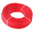 成天泰 国标电线电缆 单芯单股铜芯硬线 BV-450/750V-1*1.5平方 100米/卷 红色