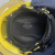 元族17式半盔式消防头盔黄色战斗员韩式统型款防护阻燃增强尼龙材质 黄色（无AB签）