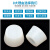 DYQT白色环保硅胶塞子橡胶堵头实心锥形漏试管软质瓶塞耐高温密封帽盖 3.9X8.0X2310个单