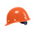曼德锐安全帽工地男国标abs加厚透气夏施工玻璃钢头盔领导工程定制印字 豪华玻璃钢款（橙色）（按钮）