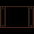 瑞凯威新中式电视背景墙壁画装饰实木线条边框造型客厅中式花格背景墙 款式四烤漆白木背景墙包壁画