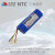 中顺芯 3.6V带NTC保护三线圆柱锂离子电池3.7V 18650 14500 26650 1000mAh头部加板/18350