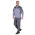 斯卡地尔（Scotoria）TC601长袖工作服套装 分体式春秋工服 舒适高棉 双灰色 L