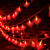 贝工 LED中国结灯串 节日小彩灯 喜庆红色小灯笼节庆用品新年装饰灯 电池款3米20灯