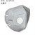 狮子村（SHIZICUN）口罩N95 灰色 15.5*10.7 现货