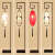 手绘复古落地灯  古典新中式落地灯客厅中国风茶室酒店别墅复仿古 L2024 三色光源