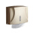 兰诗 LSL33229 加厚壁挂式纸巾盒 卫生间免打孔擦手纸盒厕所抽纸盒厨房防水 透明防摔款