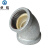 卓炫（ZHUOXUAN）镀锌衬塑管件 丝扣45度弯头 DN100(1个)