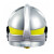 梅思安（MSA）F1XF消防头盔10166681 灭火抢险救援头盔 基本款 镍色中号 定制 拍前联系客服