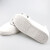 海斯迪克 HKCL-45 防尘硬底高筒靴 PVC长筒靴 防护连体服配套 0.5网格PVC底白色 35码