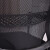 京顿JINGDUN办公椅网布弓形椅会议培训椅工厂车间作业椅子 黑框方管弓形椅