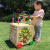 凯驰玩具（Kaichi）实木多功能学步车木质手推车婴儿学走路助步车儿童玩具车周岁礼物 大号B款学步车