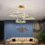雷士照明新中式客厅吊灯2024年新款北欧轻奢大气中国风山水创意餐厅茶室灯 金色直径40cm暖光 80.0x80.0x80.0cm x 6W