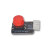 兼容arduino按键模块 电子积木轻触开关 大按键微动按钮 5款颜色 红色XH2.54端子