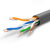 秋叶原（CHOSEAL）超五类网线 非屏蔽 高速网线 八芯双绞线 POE供电工程家装布线 灰色 100米 QS2622AT100S