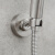 科德林（Ciencia） 不锈钢花洒固定座可调节淋浴喷头支架浴室莲蓬头手持花洒软管挂座 B款 拉丝