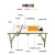 定制适用锯台木工工作台折叠多功能便携式小型升降装修推台锯倒装切割机操 生态板120*120加厚款 单功能