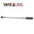 YATO 易尔拓 专业级可调式扭力扳手 YT-18741NF 1/2 20-100Nm 钢制