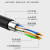 讯浦 室外5对注油大对数线缆 市话电缆语音通信线缆HYAT-5*2*0.5阻燃材质1米