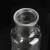 定制集气瓶 气体收集瓶带毛玻璃片化学实验收集气体教学实验器材5 50x50mm毛玻片10片