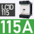 交流接触器220V LC1D 09 18电梯110V三相380V24v直流Lci50 LC1D115 115A AC24V