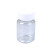100ml毫升塑料瓶小瓶子分装瓶透明带盖密封PET广口液体样品瓶 250毫升50个