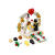 乐高(LEGO)积木拼插玩具送礼物 婚礼礼品套装新娘和新郎小人仔 40197儿童7岁+ 132粒 single os