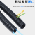 华瑶塑料波纹管 防水PA阻燃护线尼龙穿线软线束管电缆线保护管 PA阻燃AD7.5(内径5.5mm)/100米