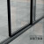 美心（Mexin）合金门厨房阳台推拉门双层钢化玻璃防水防潮极窄边框定制尺寸N035 双包双扇/2.5平方以内