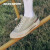 斯凯奇（Skechers）New Moon帆布鞋小白鞋女休闲鞋饼干鞋板鞋子 黑色/BLK 35